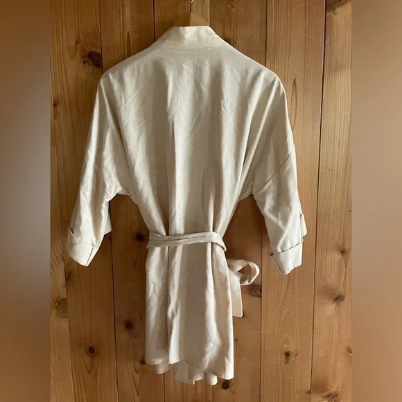 Raw Silk Vintage Kimono Jacket - Picture 6 of 6